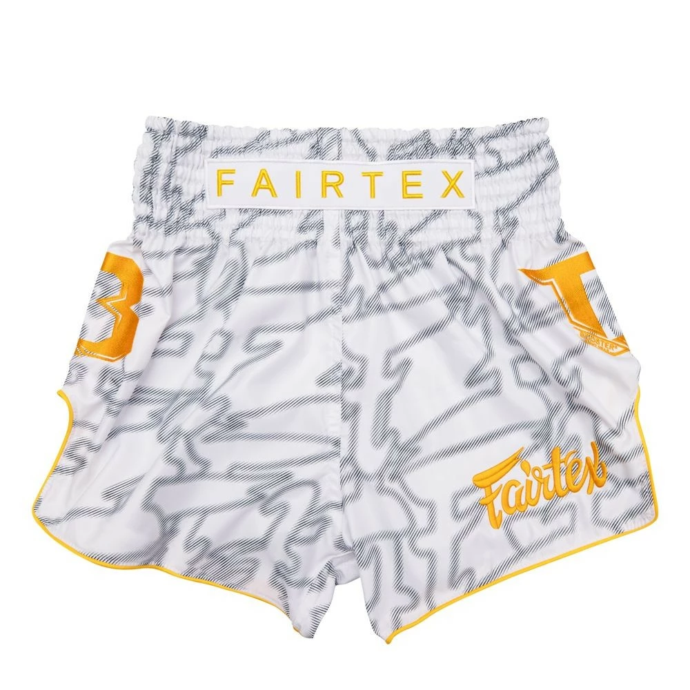 FAIRTEX X BOOSTER MUAYTHAI SHORTS FXB-TBT WHITE