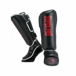 Super Pro Combat Gear Schienbeinschützer Protector SE Black/red/white