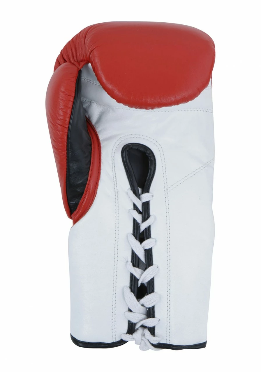 Benlee Newton Boxhandschuhe Aus Leder Rot/Weiß – Bild 3