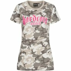 Hardcore T-shirt Lady Camo