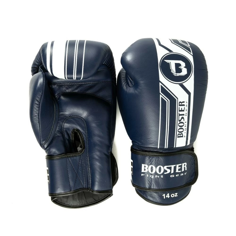 Booster Boxhandschuhe BGL V9 Navy Blau Weiß