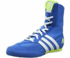 ADIDAS BOX HOG 2 BOXSCHUHE BLAU/GRÜN