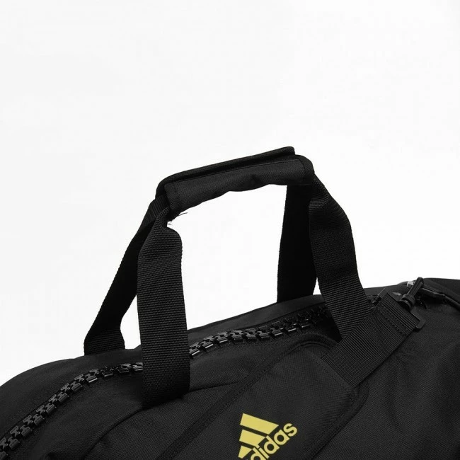 ADIDAS 2 In 1 "Boxing" Sporttasche Schwarz/gold – Bild 3