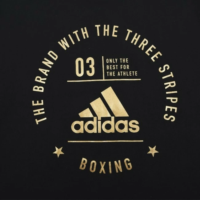 Adidas Community T-Shirt Boxing Black/Gold – Bild 3