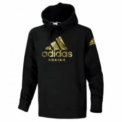 Adidas Badge Of Sport Hoody Black/gold