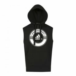 Adidas Sleeveless Hoody Combat Sports Black/white