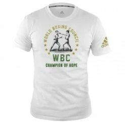 Adidas WBC T-Shirt Champ Of Hope-Weiß