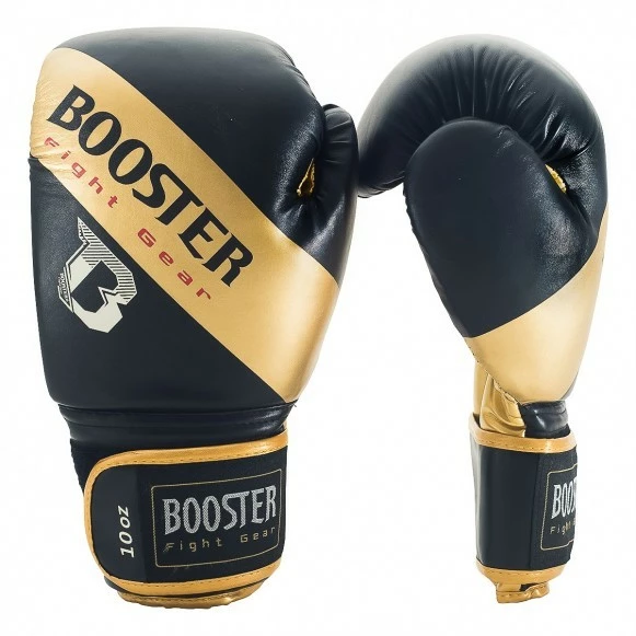 Booster Boxhandschuhe BT Sparring Goldener Streifen – Bild 2