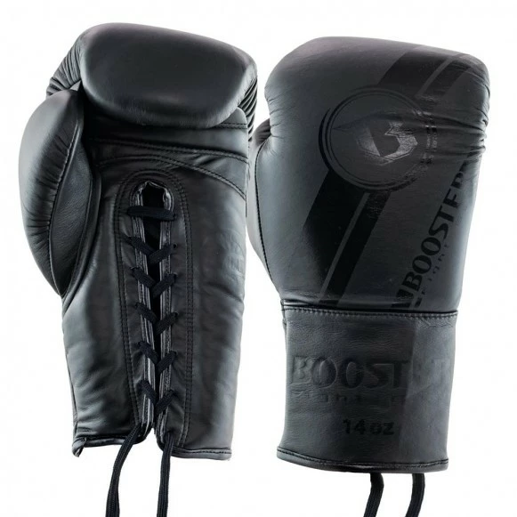 Booster Boxhandschuhe Pro BGL V3 Schwarz Schnürung