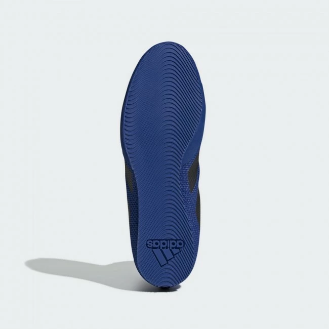 ADIDAS BOX HOG 3 BOXSCHUH BLAU/SCHWARZ – Bild 6
