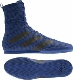 ADIDAS BOX HOG 3 BOXSCHUH BLAU/SCHWARZ
