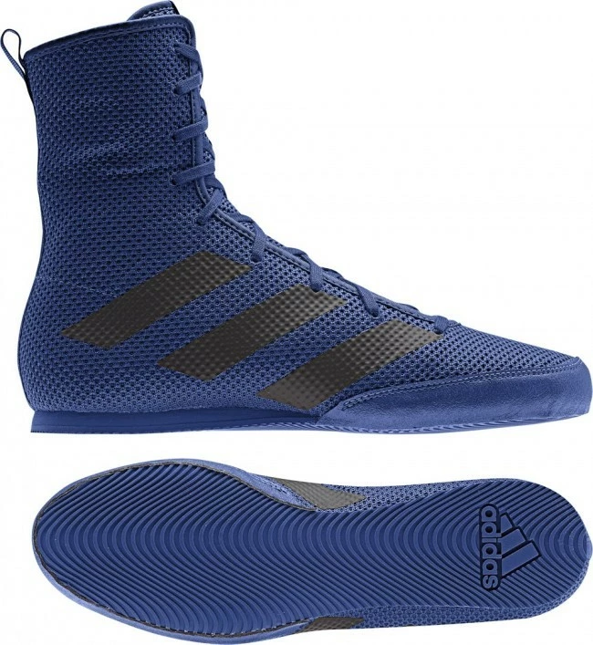 ADIDAS BOX HOG 3 BOXSCHUH BLAU/SCHWARZ