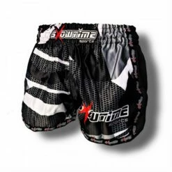 Thaishort In Satin "Camo-Mesh"