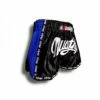 K-1 Thaiboxing Short In Satin "mesh" In Schwarz/Blau