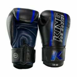 King Pro Boxing Elite 1 Blau Schwarz