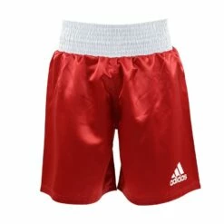 Adidas MULTIBOXING Short Rot/Weiss
