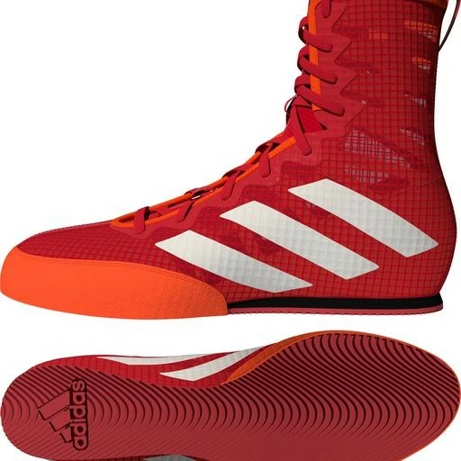 Adidas BOX HOG 4 Red/white – Bild 5