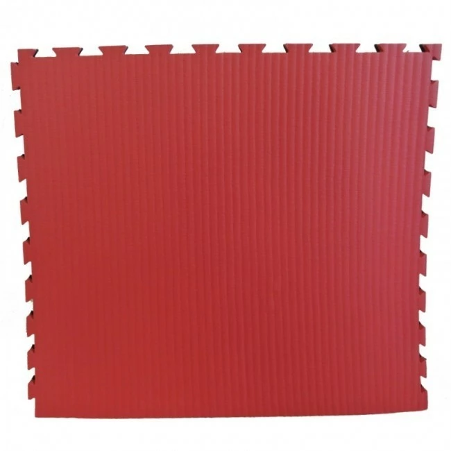 Puzzelmatte 100 X 100 X 4/2,5 Cm Schwarz/Rot – Bild 2