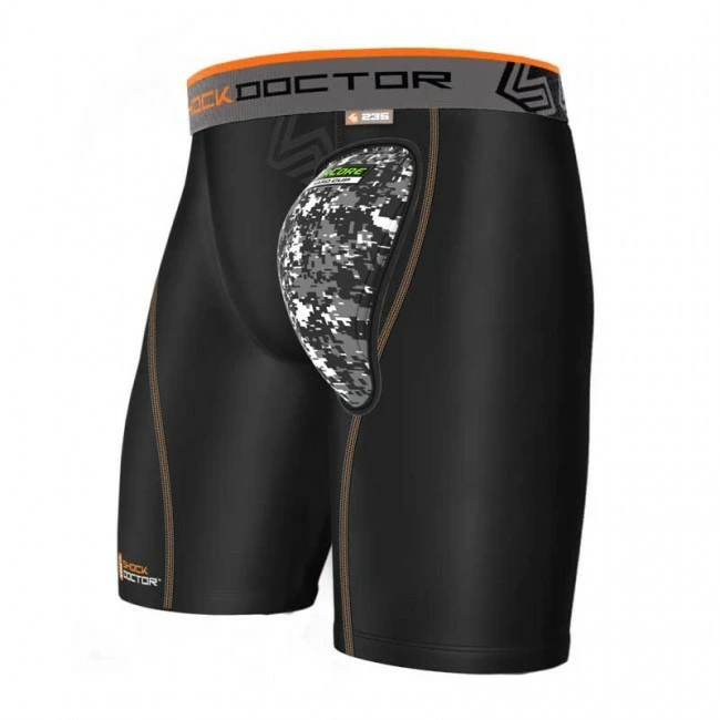 Shock Doctor Hard Cup Compression Short Tiefschutz