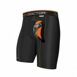 Shock Doctor Kompressions-Short Mit Ultra Carbon Flex Cup