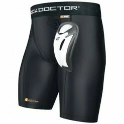 Shock Doctor Damen CORE Kompressions-Shorts Mit Beckenschutz