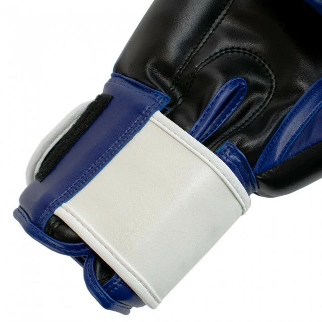 Super Pro Combat Gear (Kick)Boxhandschuhe Rebel Blue/black/white – Bild 3
