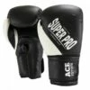 Super Pro Combat Gear ACE (Kick)Boxhandschuhe Black/white