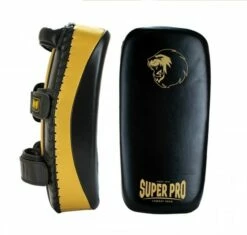 Super Pro Combat Gear Thaipad Leder Black/gold