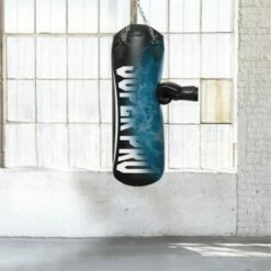 Super Pro Water-Air Punchbag Black