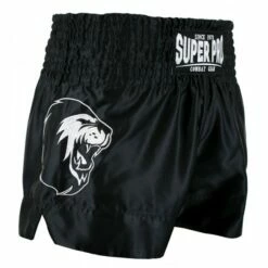 Super Pro Combat Gear Thai- Und Kickboxing Short Hero Schwarz/Weiß