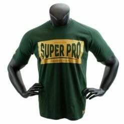 Super Pro T-Shirt S.P. Block- Logo Green/gold