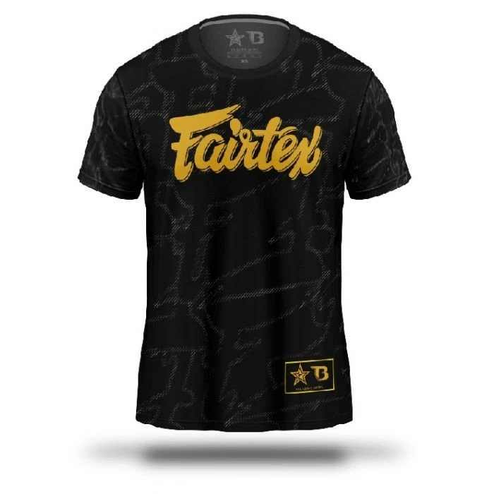 FAIRTEX X BOOSTER T-SHIRT BLACK
