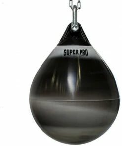 Super Pro Combat Gear Premium Waterpro Punchbag Schwarz/Weiss