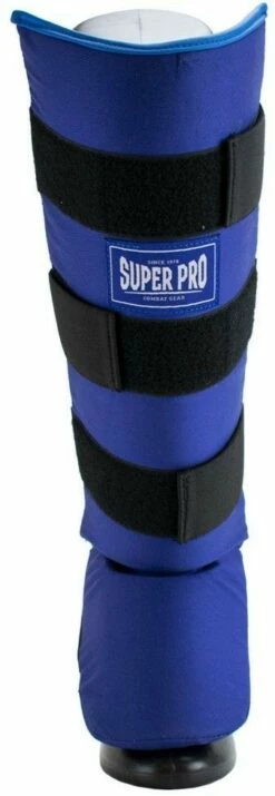 Super Pro Combat Gear Schienbeinschoner Savior Blue/white
