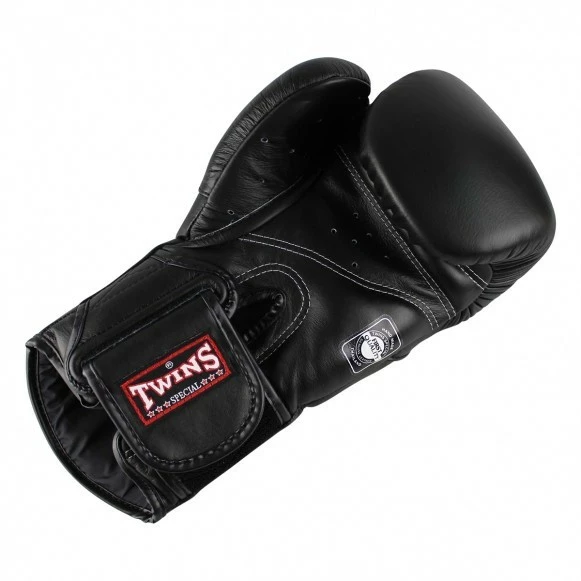 Twins BGVL 6 Boxhandschuhe Premium Schwarz – Bild 4