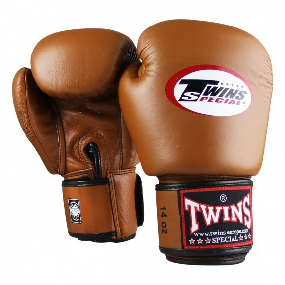 Twins Boxhandschuhe BGVL 3 Leder Retro