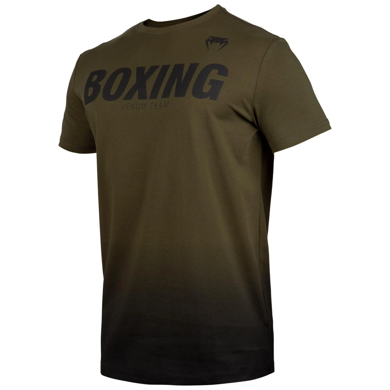 Venum Boxing VT T-Shirt - Khaki/Schwarz – Bild 2