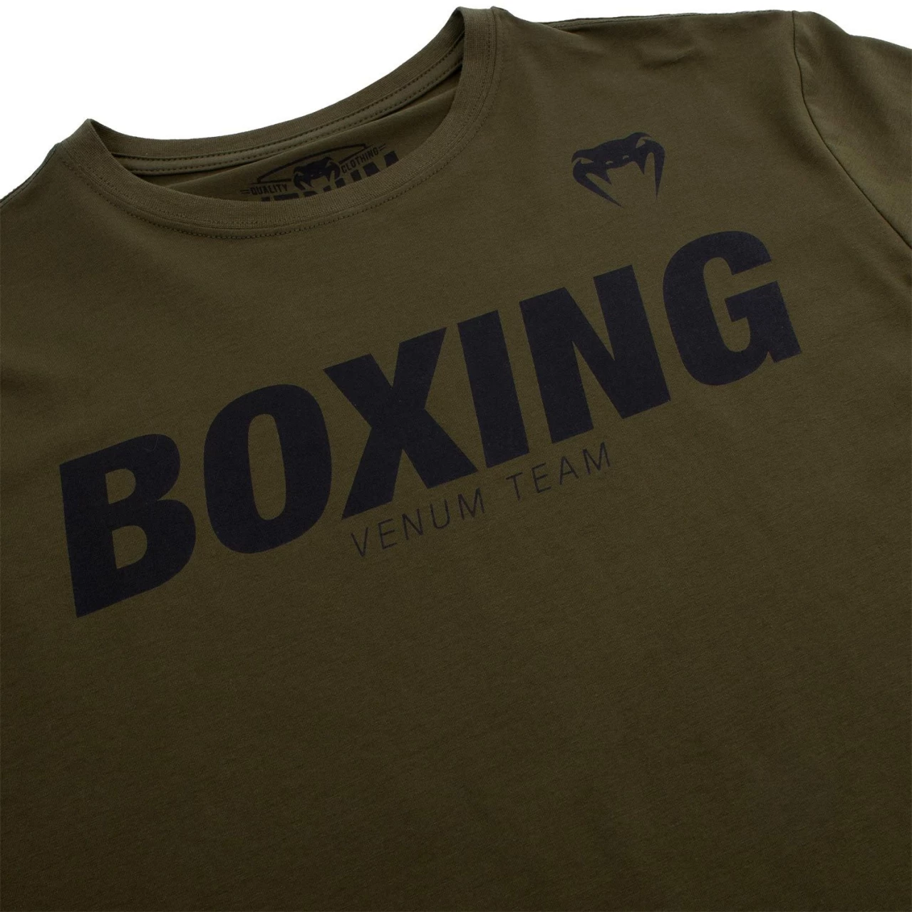 Venum Boxing VT T-Shirt - Khaki/Schwarz – Bild 6