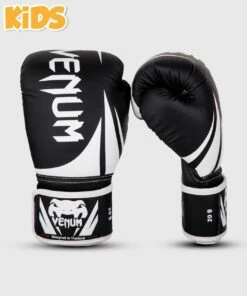 Venum Challenger 2.0 Kids Boxhandschuhe - Schwarz Weiß
