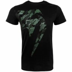 Venum Tecmo Giant T-Shirt Schwarz/Khaki