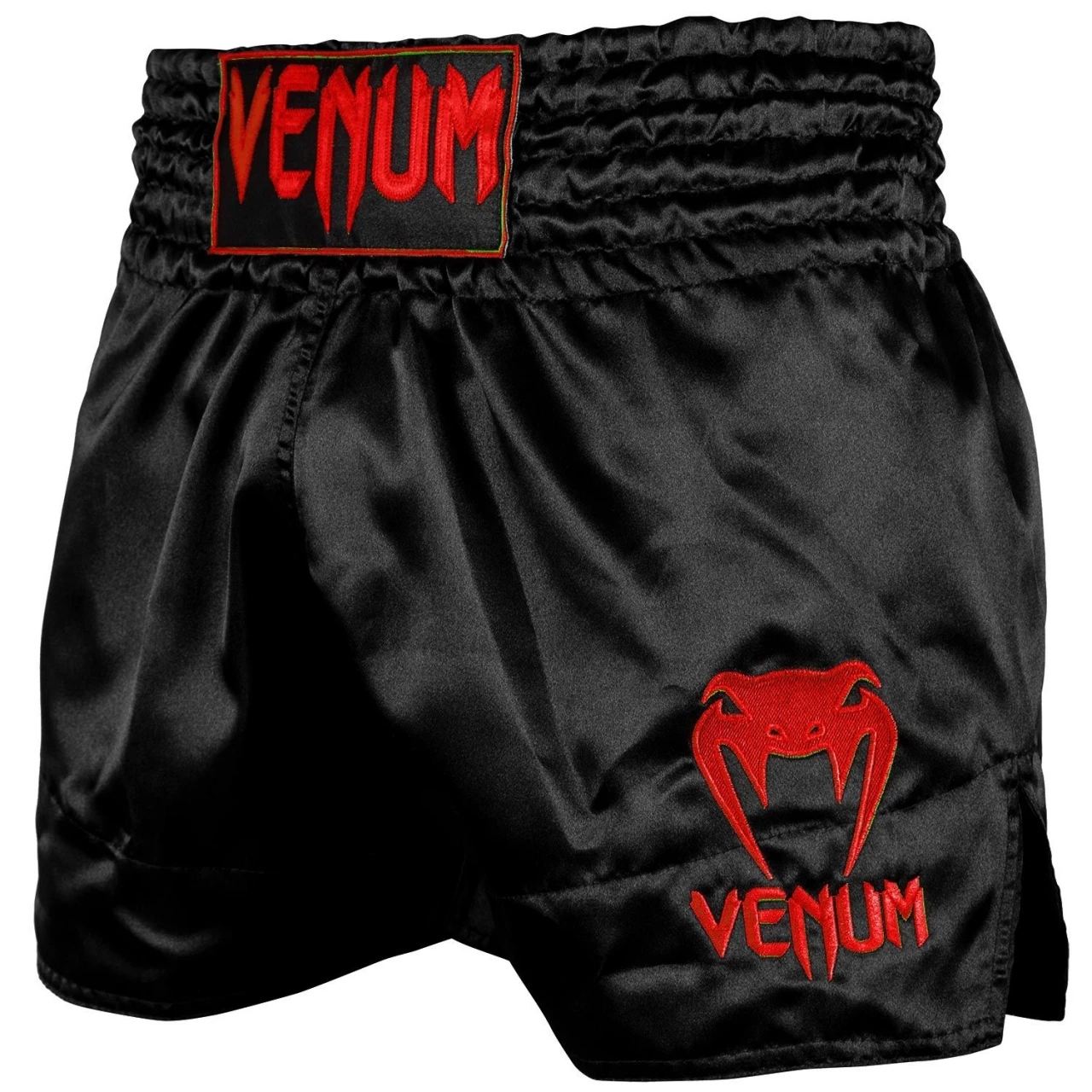 Shorts Muay Thai Venum Classic - Schwarz/Rot