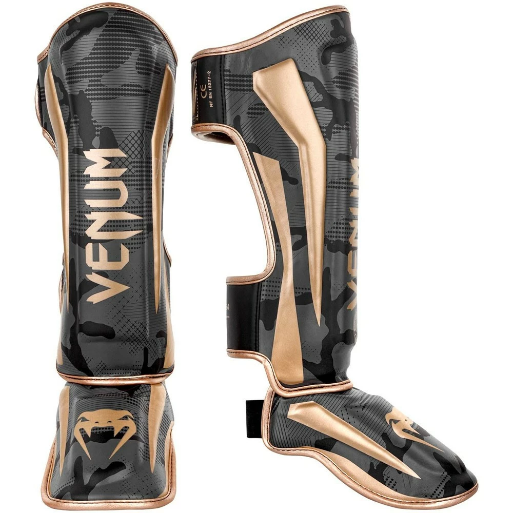VENUM STANDUP SHINGUARDS GREY/GOLD/CAMO