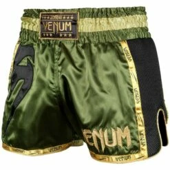 Venum Muay Thai Shorts Giant - Khaki/Schwarz