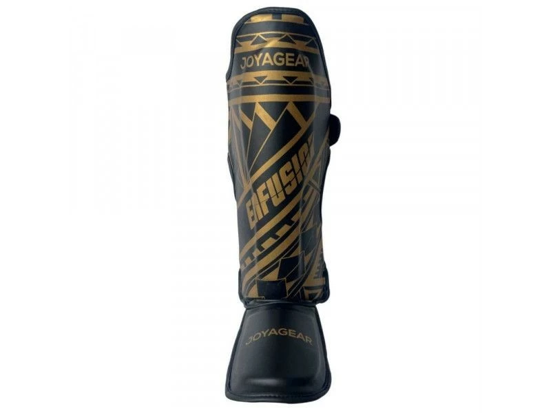 JG X ENFUSION TRIBE SHINGUARDS – BLACK/GOLD – Bild 3